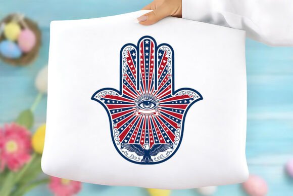 American Freedom Hand Symbol Clipart PNG