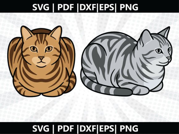 Cat Loaf SVG Cricut Cut File: A Versatile Digital Asset for Crafters, Educators, and Small Business Creators