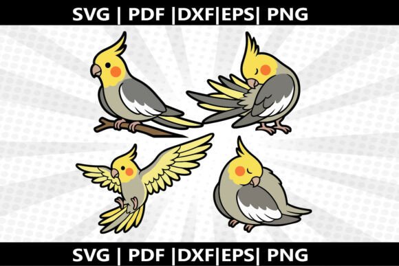 Cockatoo SVG Cricut Cut File