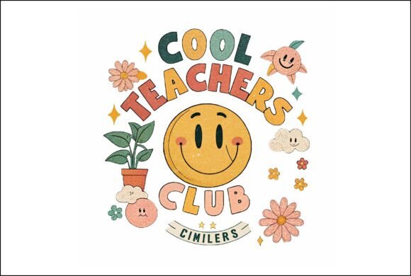 Cool Teacher Club PNG