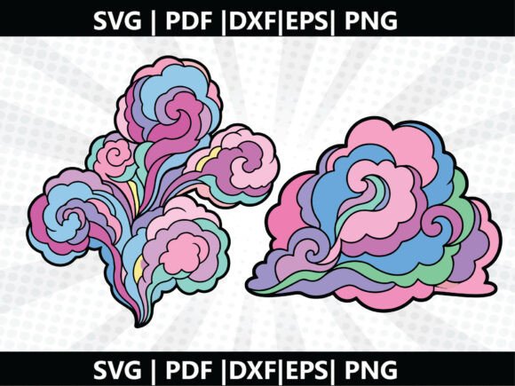 Cotton Cloud SVG Cricut Cut File: Your All-in-One Craft Design for Effortless, Professional Results