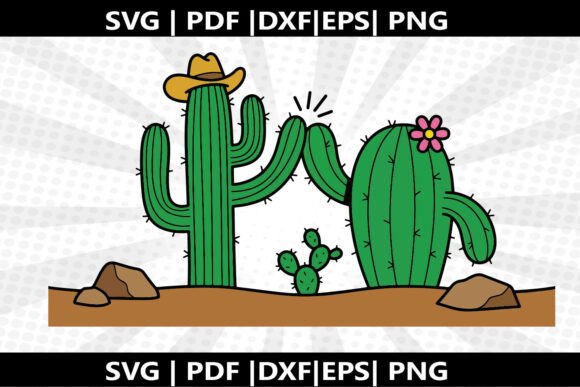 Create Stunning Crafts with the Cactus Desert High SVG Cricut Cut File