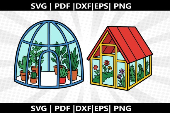 Create Stunning Crafts with the Greenhouse Frame SVG Cricut Cut File