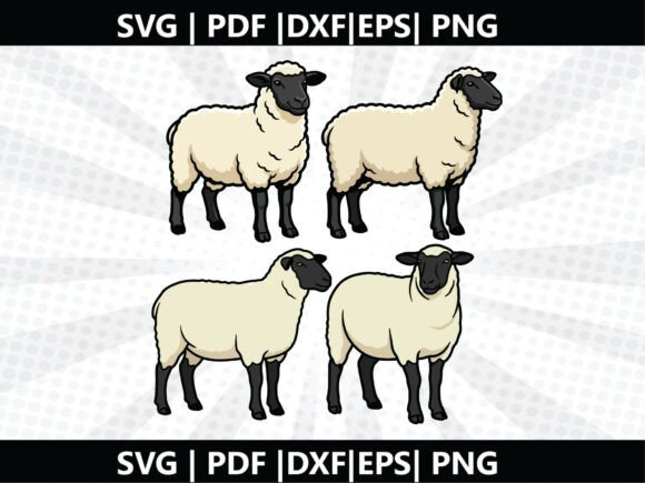 Create Stunning Crafts with the Suffolk Sheep SVG Cricut Cut File