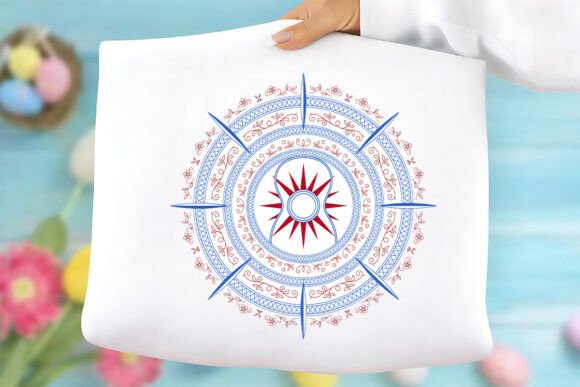 Decorative Circle PNG for 4th of July
