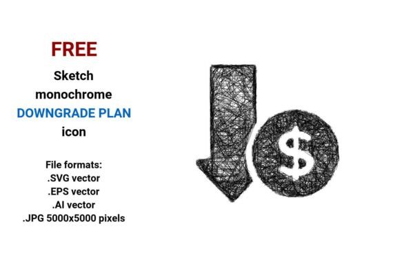FREE Sketch Downgrade Plan Icon: A Practical, Scalable Tool for Real-World UX and Billing Workflows