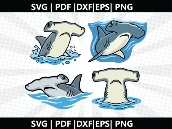 Hammerhead Shark SVG Cricut Cut File: Your All-in-One Digital Design for Creative Projects