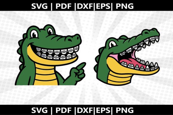 Open Wide Alligator SVG Cricut Cut File: Your Go-To Digital Design for Fun, Flexible Crafting