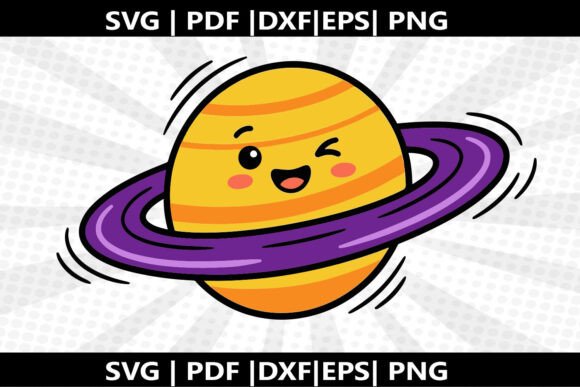 Planet Ring SVG Cricut Cut File: A Versatile Vector Asset for Makers Across Disciplines