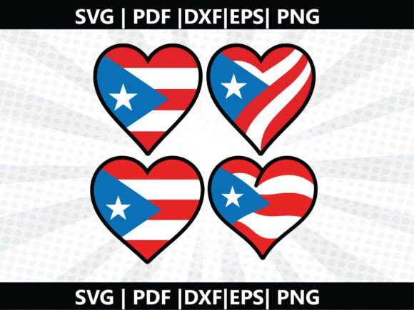 Puerto Rico SVG Cricut Cut File