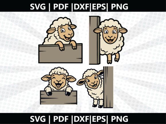 Sheep Lamb SVG Cricut Cut File: A Versatile Vector Asset for Crafters, Educators, and Small-Business Makers