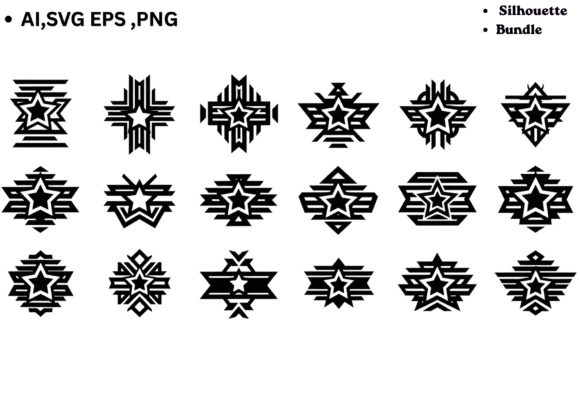Tribal Star SVG Bundle