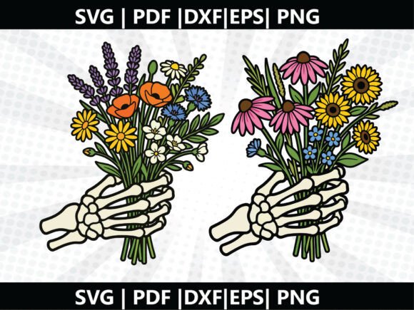 Wildflower SVG Cricut Cut File